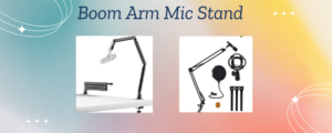 Boom Arm Mic Stand