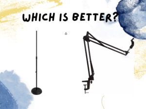 Boom Arm or Straight Stand