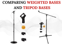 COMPARING WEIGHTED BASES AND TRIPOD BASES